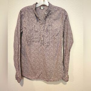J Crew 100% Cotton Button Down Shirt